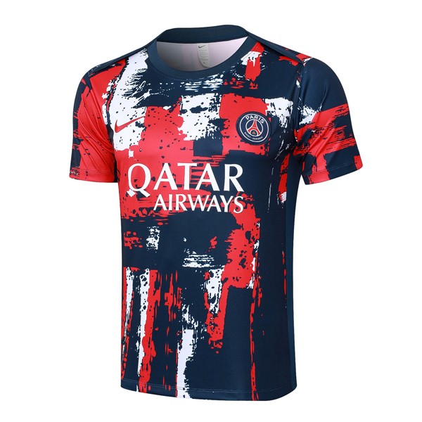 Camiseta Entrenamiento PSG 2024-25 Rojo Azul